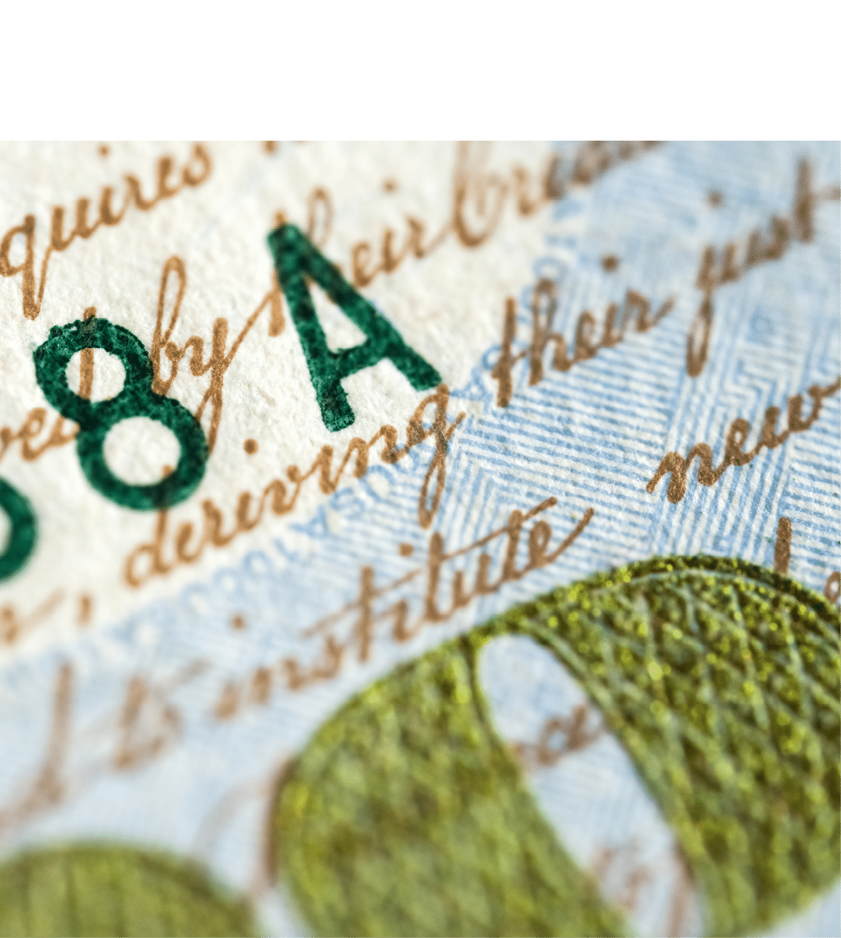 Close up view of one hundred American dollars bill. United States currency.