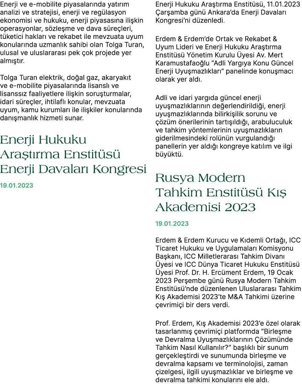 Enerji ve e mobilite piyasalar nda yat r m analizi ve stratejisi, enerji ve reg lasyon ekonomisi ve hukuku, enerji pi...