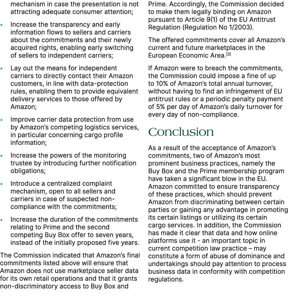 mechanism in case the presentation is not attracting adequate consumer attention; • Increase the transparency and ear...