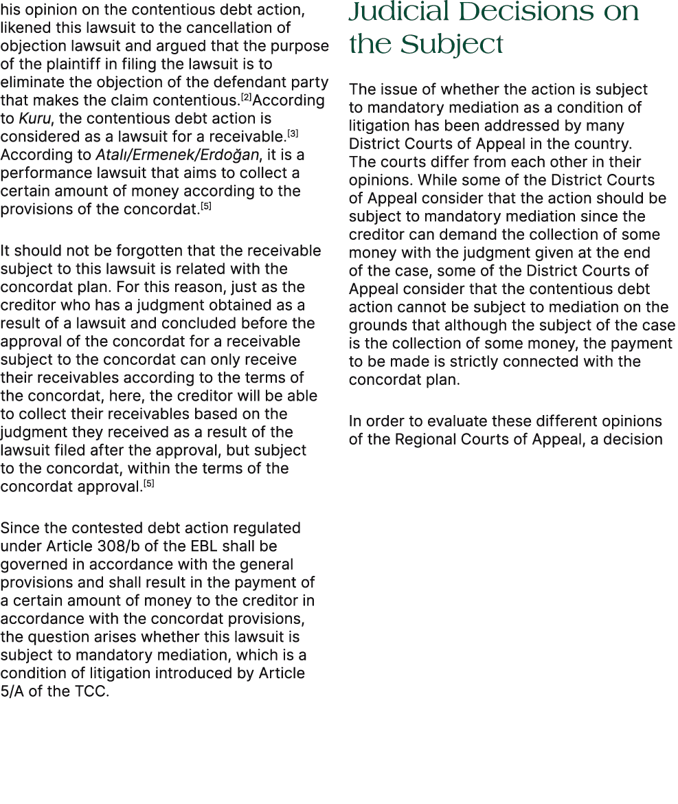 his opinion on the contentious debt action, likened this lawsuit to the cancellation of objection lawsuit and argued ...