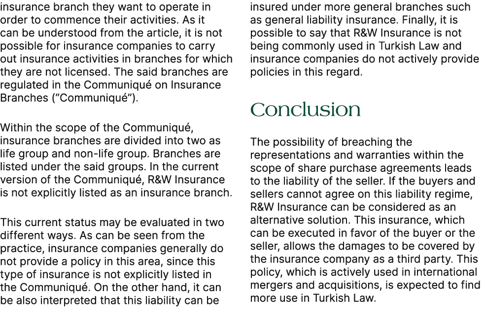 insurance branch they want to operate in order to commence their activities. As it can be understood from the article...