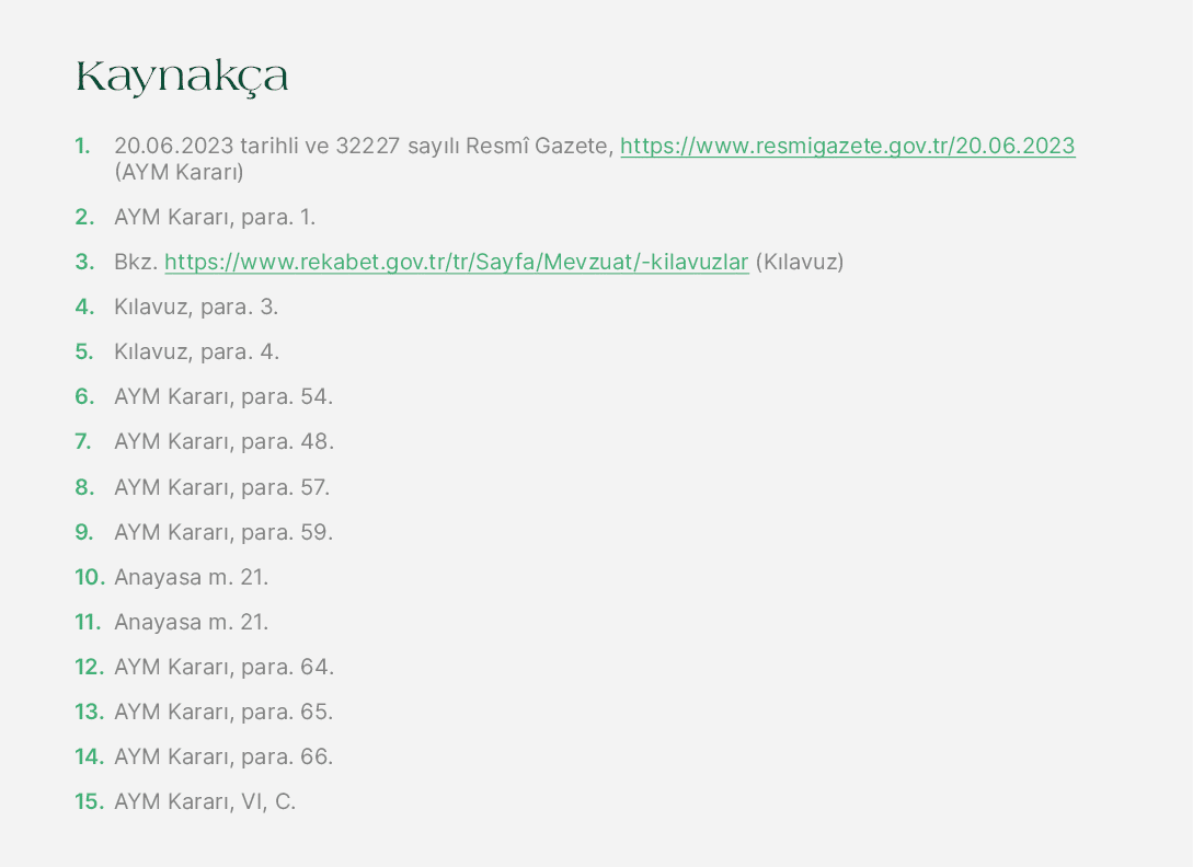 Kaynak a 1. 20.06.2023 tarihli ve 32227 say l Resm  Gazete, https://www.resmigazete.gov.tr/20.06.2023 (AYM Karar ) 2...