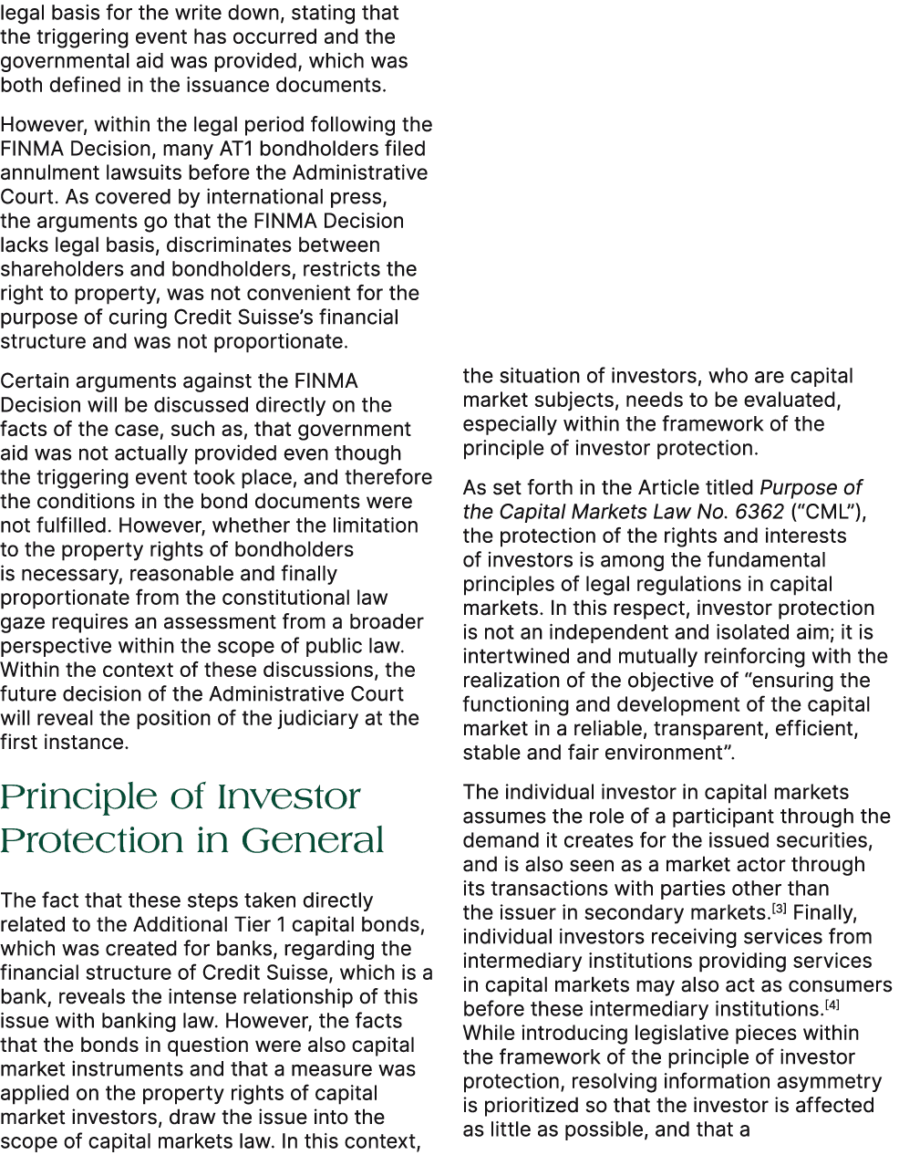 legal basis for the write down, stating that the triggering event has occurred and the governmental aid was provided,...