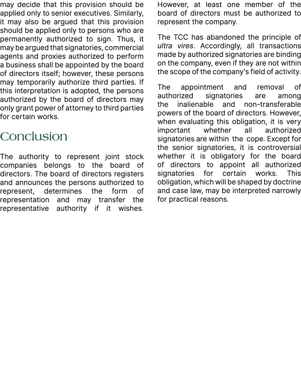 may decide that this provision should be applied only to senior executives. Similarly, it may also be argued that thi...